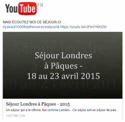 Video S Jour Londres P Ques Singing Bienvenue Sur Le