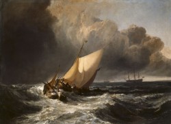 Joseph Mallord William Turner - Dutch Boats in a Gale