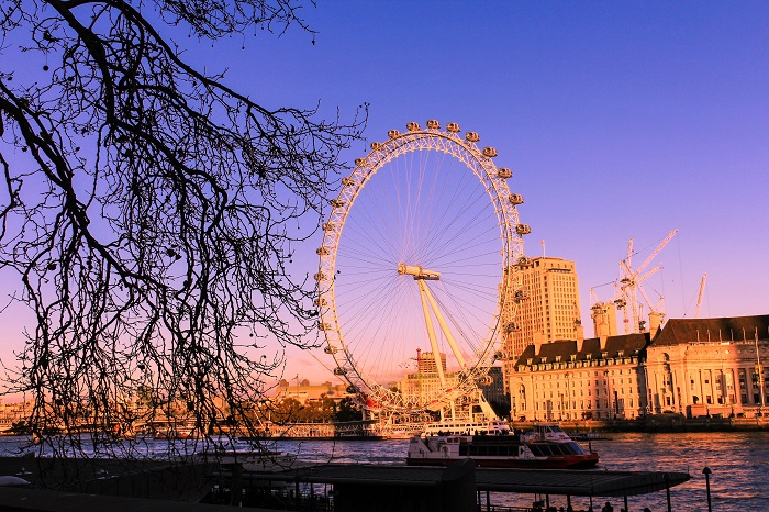 London eye lors d'un Séjour à Londres 